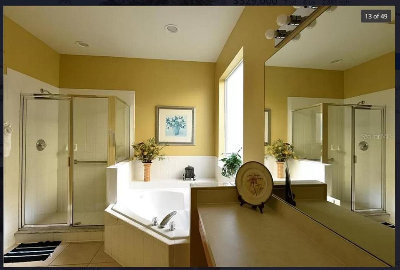 7 Bedroom, 6 Bath And Pool Near Disney In Emerald Island 4 King Master Suites คิสซิมมี ภายนอก รูปภาพ