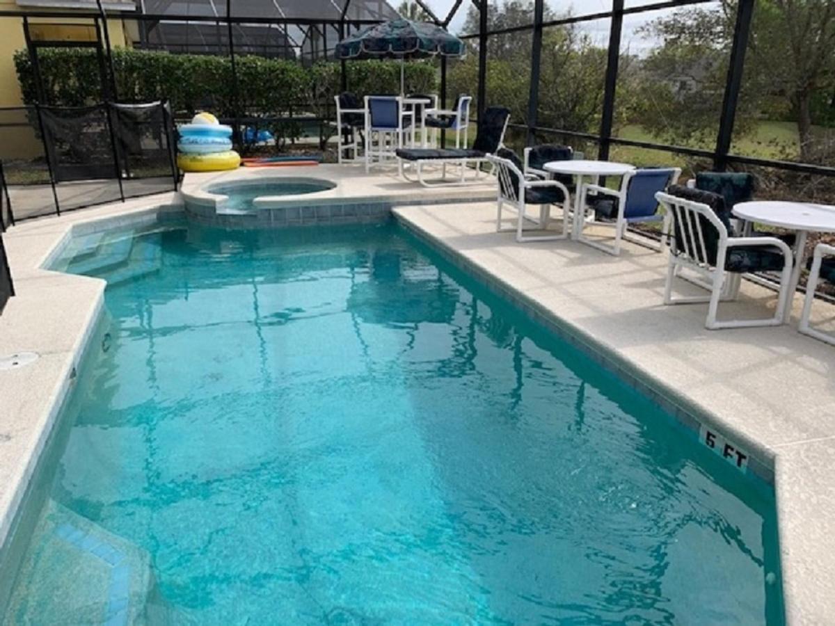 7 Bedroom, 6 Bath And Pool Near Disney In Emerald Island 4 King Master Suites คิสซิมมี ภายนอก รูปภาพ